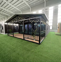 Nouvelle maison conteneur préfabriquée extensible de 20 pieds, maisons conteneurs de luxe prêtes à vivre, maison conteneur