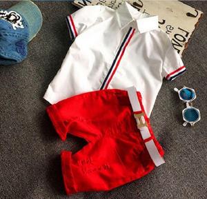 Conjuntos de Ropa de Algodón para Niños, Estilo Casual de Verano, con Dibujos Animados, al por Mayor - Product Image 2