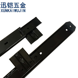 Xunkaiwujin Keyboard Slide Rails 14 In 2.0 Mm Thick Cold Rolled Steel Heavy Duty For <b>Computer</b> <b>Desk</b> Office Furniture - Product Image 4