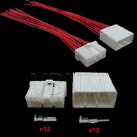 Connecteur automobile non étanche à 12 broches avec câbles 174933-1 173851-1 368542-1