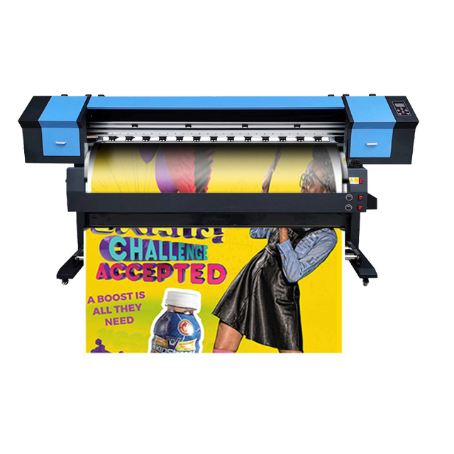 Factory Supply 4ft 6ft 10ft Large Format Inkjet Printers High Resolution XP600 Best Flex Printing Machine