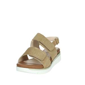 Cinzia <b>Soft</b> Donna Flat Sandals Taupe Low Heel Women's <b>Shoes</b> - Product Image 5