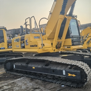 Excavatrice Komatsu PC240LC d'occasion du Japon, modèle original PC240 PC240LC-8, 22 tonnes, PC220, excavatrice lourde d'occasion de 24 tonnes - Product Image 5