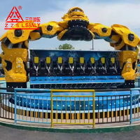 Manège Robocop à 16 places, rotation à 360 degrés, pour parcs d'attractions, à vendre