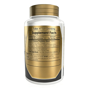 OEM ODM Hersteller Alkohol abwehr kapseln mit natürlichen pflanzlichen Inhaltsstoffen zur Unterstützung des schnellen Alkohols toff wechsels - Product Image 2