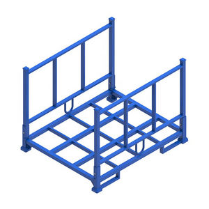 מתקן אחסון מתקפל נייד לצמיגי מטוסים עם מדף - Product Image 5