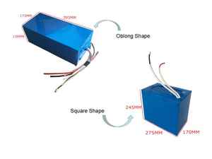 Kit de Conversión de Bicicleta Eléctrica con Batería de Litio de 72v 40Ah, Forma Trapezoidal y Rectangular, para Bicicletas Eléctricas de 2000w 3000w 5000w 8000w - Product Image 3