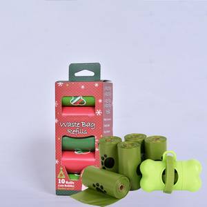 OEM ODM Custom Eco-Friendly Waterproof Durable Biodegradable Dog Waste Bag with Cute Trash Dispenser - Product Image 1