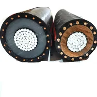 1/C Kupfer-Aluminium-Leiter MV90 TR-XLPE 133% Kupferdrahtkonzentrat 15KV URD Industriekabel für Wasser