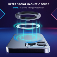 Support Téléphone Magnétique Rotatif à 360 Degrés pour Tableau de Bord et Pare-Brise, Portable, Tendance 2025