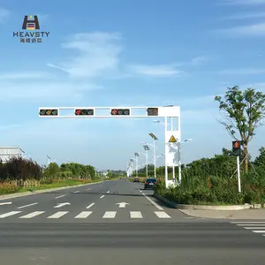 Yol yapımı kablosuz geçici hareketli trafik sinyal ışığı mobil led 200mm güneş enerjili trafik ışığı