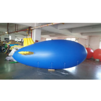 BOYI publicité argent dirigeable gonflable vaisseau spatial modèle gonflable dirigeable