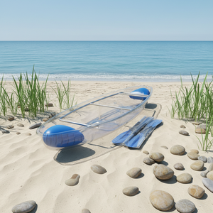 Kayak Yak Outdoors Ligero y Ecológico <span class=keywords><strong>de</strong></span> Doble Remo con Fondo Transparente para Recorridos por Ríos y Mares - Product Image 6