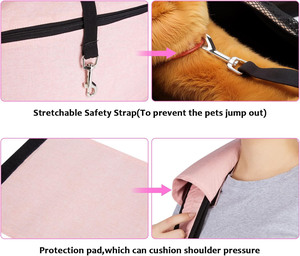 Free sample Outdoor Mesh Breathable Pet <b>Carrying</b> Crossbody Shoulder Sling Bag Custom Small Pet Cat <b>Dog</b> Travel Carrier Bag - Product Image 5