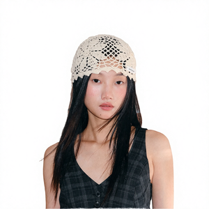 Bonnet tricoté unisexe 100 % polyester, tendance et élégant, nouvelle collection automne, personnalisable pour le printemps - Product Image 4