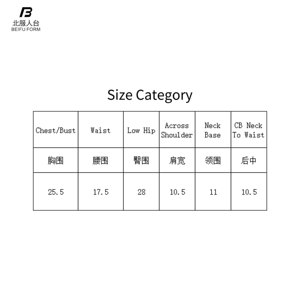 Beifuform-minimaniquí personalizado para vestido de boda, a <span class=keywords><strong>escala</strong></span> <span class=keywords><strong>1</strong></span>/<span class=keywords><strong>2</strong></span>, para estudiantes de escuela de diseñador - Product Image 5