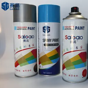 Pintura en <span class=keywords><strong>Aerosol</strong></span> Acrílica 100% de Fábrica Shandong, 400ml 450ml - Product Image 1