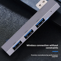 Hub d'extension USB Type C à 4 ports avec plusieurs ports USB, répartiteur d'extension pour ordinateur portable PC