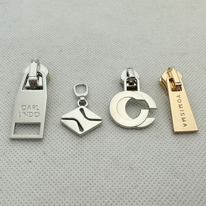 Giá cả cạnh tranh tùy chỉnh màu vàng kim loại giá rẻ dây kéo kéo cho vải/giày/túi - Product Image 5