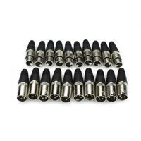 Câble de microphone XLR étanche IP67 pour scène extérieure, 3 broches mâle-femelle, câble audio MIC 10 pieds (3 m), contact en cuivre, boîtier PC