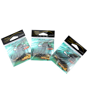 Yajie Lure <b>Hooks</b> Mitsubishi Wide Bellied Crank <b>Hook</b> <b>Black</b> Nickel Soft Bait Bass Fishing Ocean Lure Fishing Chemically Sharpened - Product Image 5