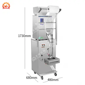 DZD-320B Multi Function Vertical Food Stuff Puffy Snacks Potato Chips Nitrogen Filling Packing Machine