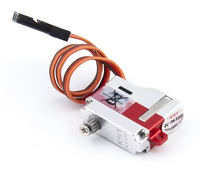 Moteur servo numérique micro Kst X06h V6.0 en alliage d'aluminium et acier trempé, couple de 1,8 kg, haute performance pour planeurs RC