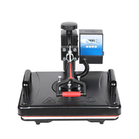 Máquina de Transferencia de Calor Digital 8 en 1 para Camisetas, Máquina de Sublimación para Tazas, Platos, Carcasas de Teléfono