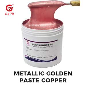 Đặc biệt mới màu kim loại vàng dán đồng Mực in silkscreen nước dựa trên vàng sáng bóng mực cho vải - Product Image 4