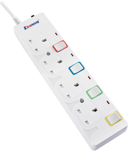 SASO Saudi Arabia Standard IEC BS Extension Socket with USB Type-C 2 Ports 13A IP20