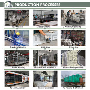 Petite <span class=keywords><strong>maison</strong></span> à cadre en acier préfabriquée mobile et personnalisée de conception luxueuse pour station de <span class=keywords><strong>vacances</strong></span> - Product Image 5