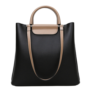 Style vestimentaire vintage pour femmes grande capacité sacs à bandoulière de créateur sacs à main de qualité doublure en polyester simple tout-match pour dames - Product Image 1