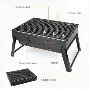 Barbecue à <span class=keywords><strong>charbon</strong></span> Portable pour la cuisine en plein air - Product Image 4