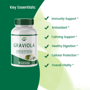 Haccp OEM ODM Graviola Soursop Capsules <b>Supplement</b> Soursop Leaves Capsules for Immune Support & Antioxidant Support - Product Image 2