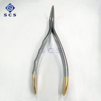 Outil dentaire manuel Instrument d'extraction de racines résiduelles Pinces pour outil dentaire en métal