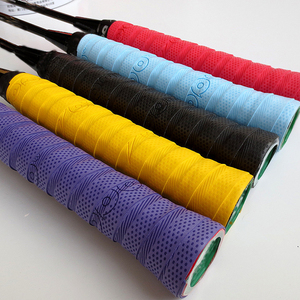 Precio barato antideslizante bádminton agarre <span class=keywords><strong>raqueta</strong></span> bádminton Overgrip PU banda para el sudor para la práctica del tenis características diseño antideslizante - Product Image 4