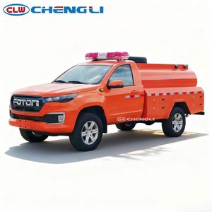 <span class=keywords><strong>Camion</strong></span> <span class=keywords><strong>de</strong></span> pompiers Foton 4x4 Euro 4 Diesel avec réservoir d'eau, buse <span class=keywords><strong>de</strong></span> pulvérisation personnalisée, véhicule <span class=keywords><strong>de</strong></span> sauvetage d'urgence pour mines et parcs industriels - Product Image 2