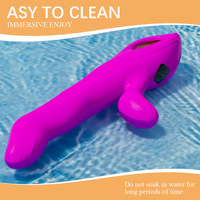 Bâton de massage télescopique à bille roulante pour femmes, jouet sexuel vibrant pour adultes, masturbateur féminin, orgasme