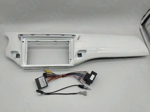 Dash Fascia 9in Car Navigation Panel Frame Car Stereo Radio Install Dash Kit For 2009-2016 CITROEN <span class=keywords><strong>C3</strong></span> C5 MK2 SC Mounting Fascia - Product Image 5