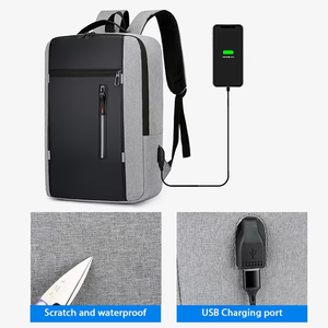Sac à dos personnalisé <span class=keywords><strong>pas</strong></span> <span class=keywords><strong>cher</strong></span> pour homme, résistant à l'eau, pour le sport, les voyages, les affaires, de luxe, avec port USB, pour étudiants, pour l'école, pour ordinateur portable - Product Image 5