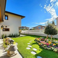 Gazon artificiel ultra-durable de 25 mm en PE, PP, PU, certifié CE, sans entretien, anti-ultraviolet, pour aménagement paysager et parcs