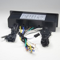 Controlador de Temperatura Digital Programable KT-204, Controla Cuatro Cargas, Refrigeración, Descongelación, Ventilador, Iluminación, 2 Sensores