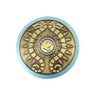 Factory Supply The Legend Of Zelda Links Shield Mini 7Cm Metal Toys Fast Delivery