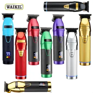 WAIKIL 13 Style USB Rechargeable Barber Clippers Rasoir Électrique Salon De Coiffure BarberShop Hair Sculpture Sideburns Tondeuse Machine