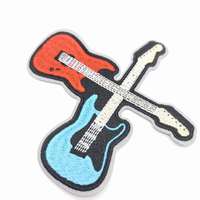 Wholesale good quality no minimum flowers patches custom embroidery patches for clothing