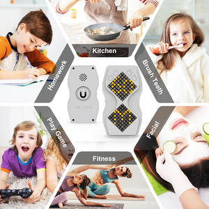 Sablier numérique à LED Capteur de gravité Magnétique Rechargeable Compte à rebours avec affichage <span class=keywords><strong>Pixel</strong></span> <span class=keywords><strong>pour</strong></span> Cuisine Bureau Étude - Product Image 4