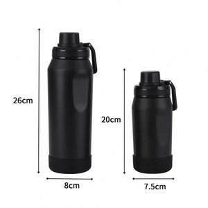 Bouteille isotherme en acier inoxydable 800 ml, style mode, grande capacité, portable, pour sport et voyage en extérieur - Product Image 5