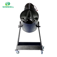 Machine à neige artificielle Winwell W-D066 600W pour extérieur et intérieur, Noël, mariage, fête, avec télécommande DMX512