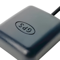 Antenne de voiture verticale GPS Glonass 1575.42MHz, récepteur de signal avec connecteurs SMA MCX BNC Fakra, boîtier ABS+PC, modèle ANT-GPS-KW3