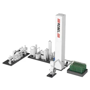 Azbel 1000m3/h equipamento de nitrogênio de grande capacidade 99.999% planta criogênica de separação de ar de alta pureza gerador de nitrogênio